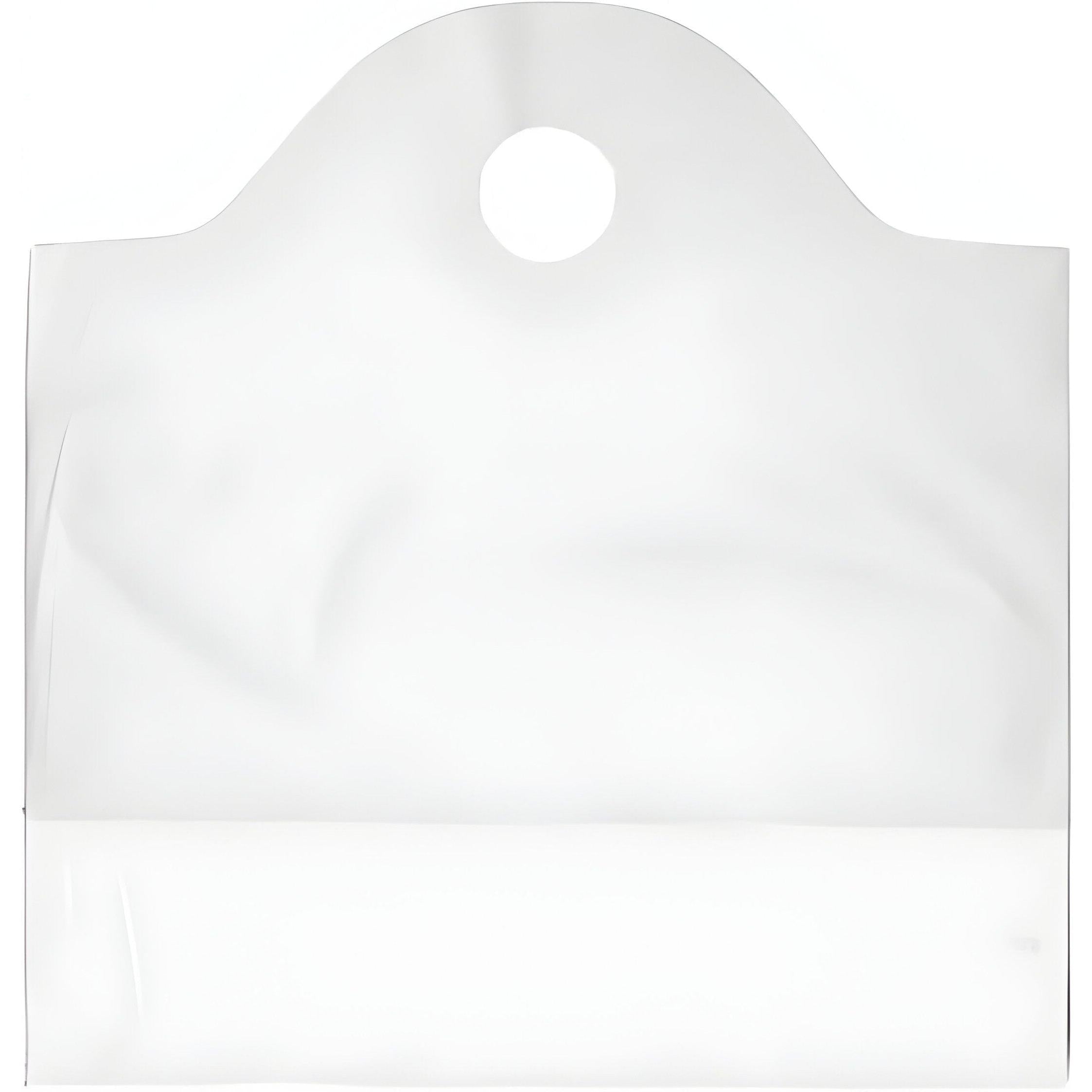 RiteSource - 19" X 10" X 9.5" Clear XL Wave Top Bag, 500/Cs - 62219C1000