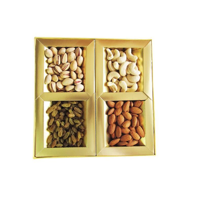 RiteBox - Assorted Colour 4 Window Nut Box, 48ea/cs (Box Only) - 100960