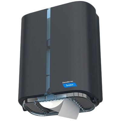 Cascades Tissue Group – Gray NEW Tandem Single JRT Dispenser – C382