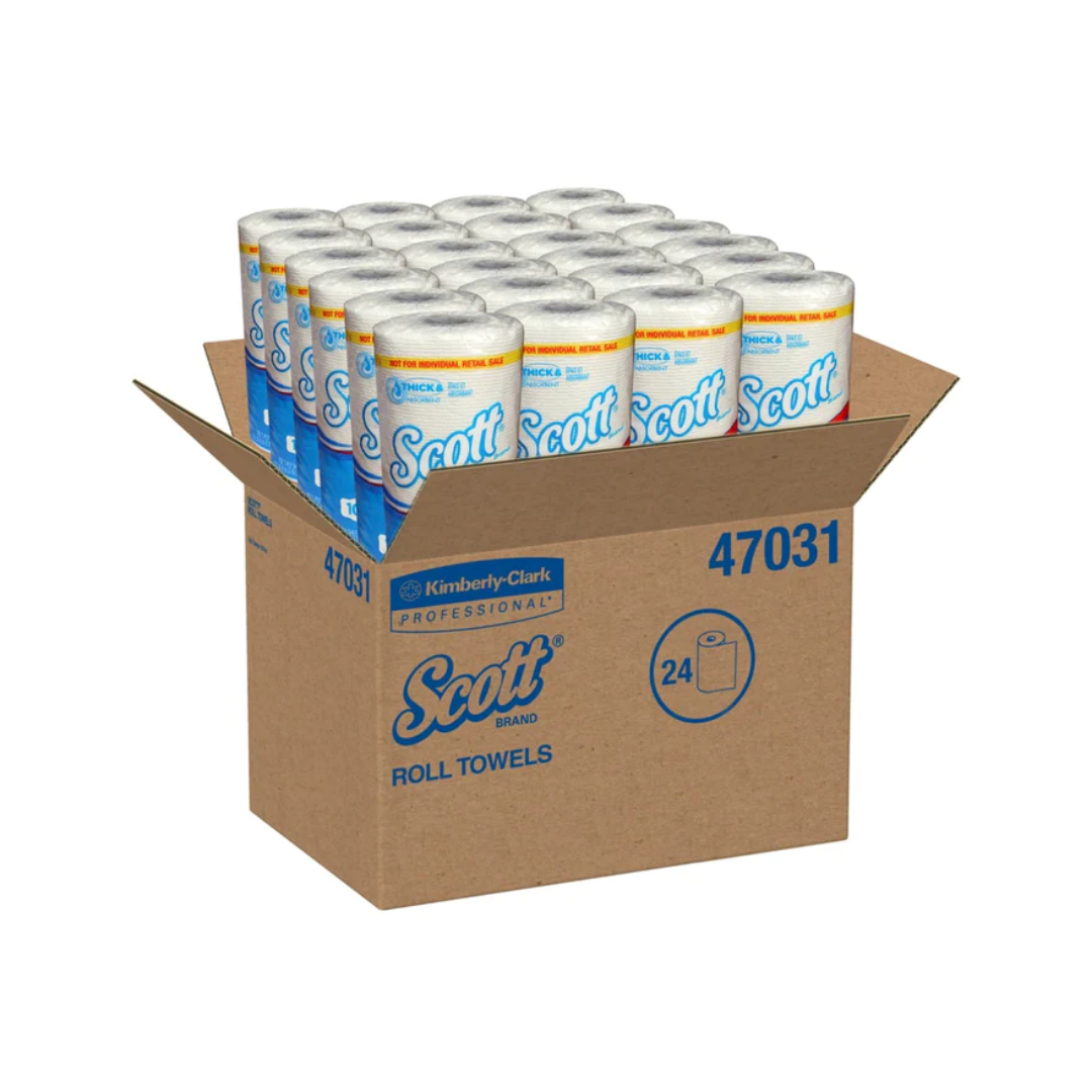 Scott Choose-a-Sheet Paper Towel – 47031 (24 Rolls/Case)