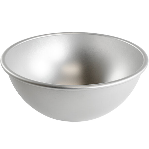 Fat Daddio's - ProSeries 10" x 5" Hemisphere Anodized Aluminum Cake Pan - PHA-10