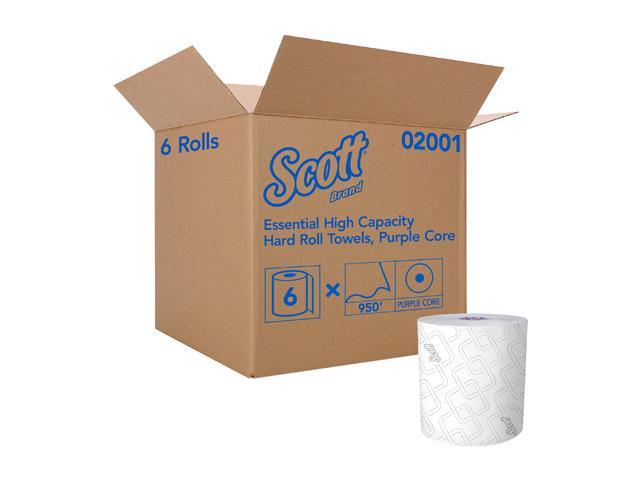 Scott Essential White Towel 950ft | 6/Cs – 02001