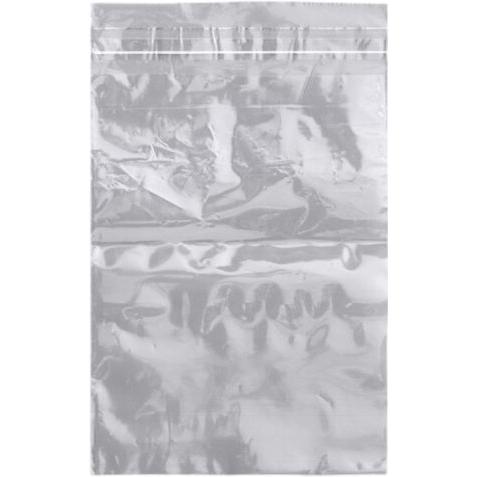 Petro Plastics - 6" x 11" + 1" LP Polypropylene Co-Extruded Lip and Tape Resealable Bags, 1000/Cs - 0306111