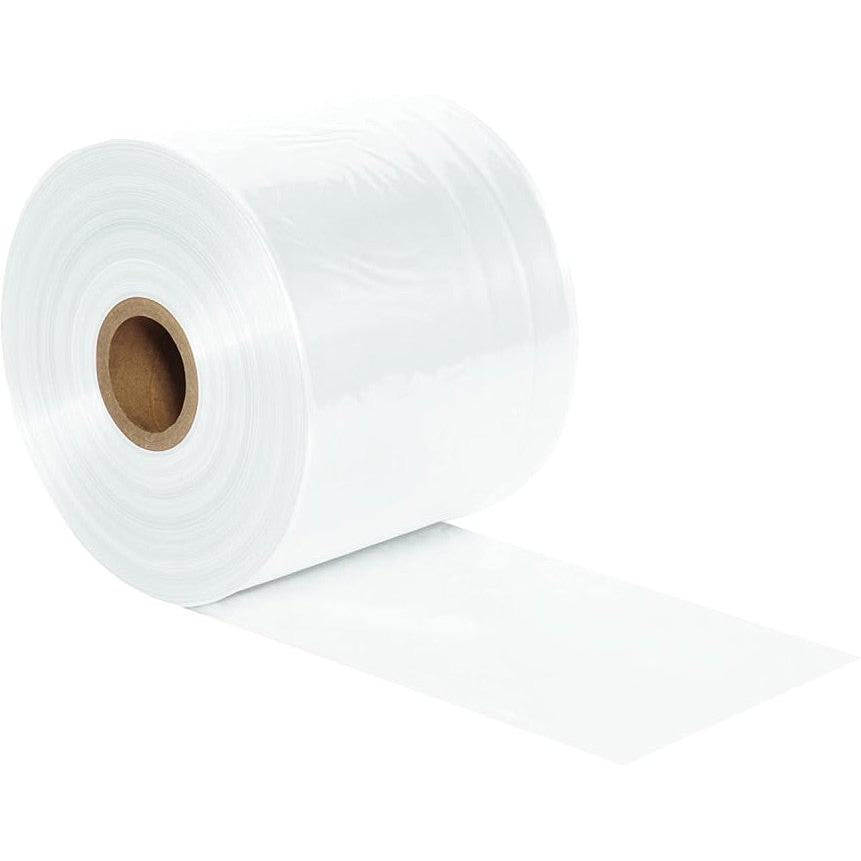 Petro Plastics - 10.5" x 20", 19 lb Clear Roll Bags, 2rl/Cs - 030815
