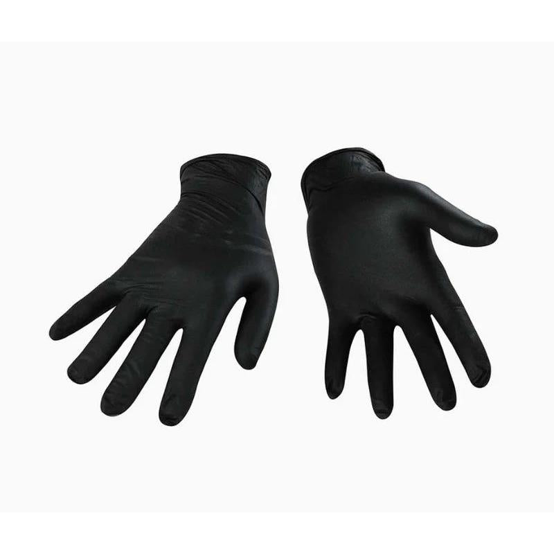 RiteTouch - 5 mil Black XX-Large PF Nitrile Gloves Shield, 100/Bx, 10Bx/Cs - GLNPFBxXL