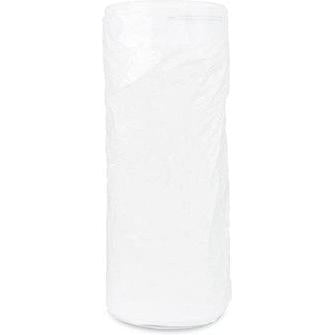 Petro Plastics - 21" x 4" x 72" Clear Garment Laundry Bag, 26lb/rl - 035340