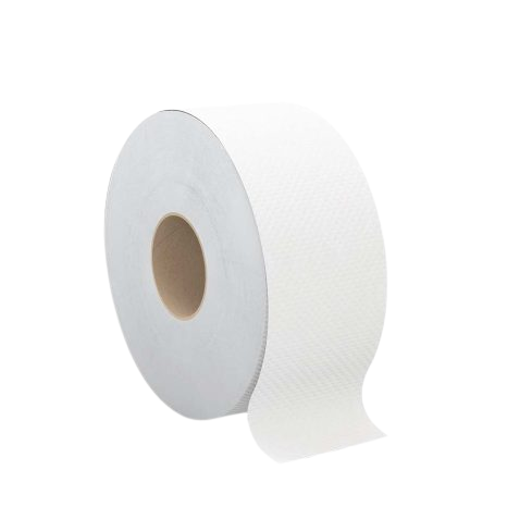 Cascades Tissue Group - 1400 Feet Tandem 2 ply JRT White Toilet Tissue, 6rl/cs - T260