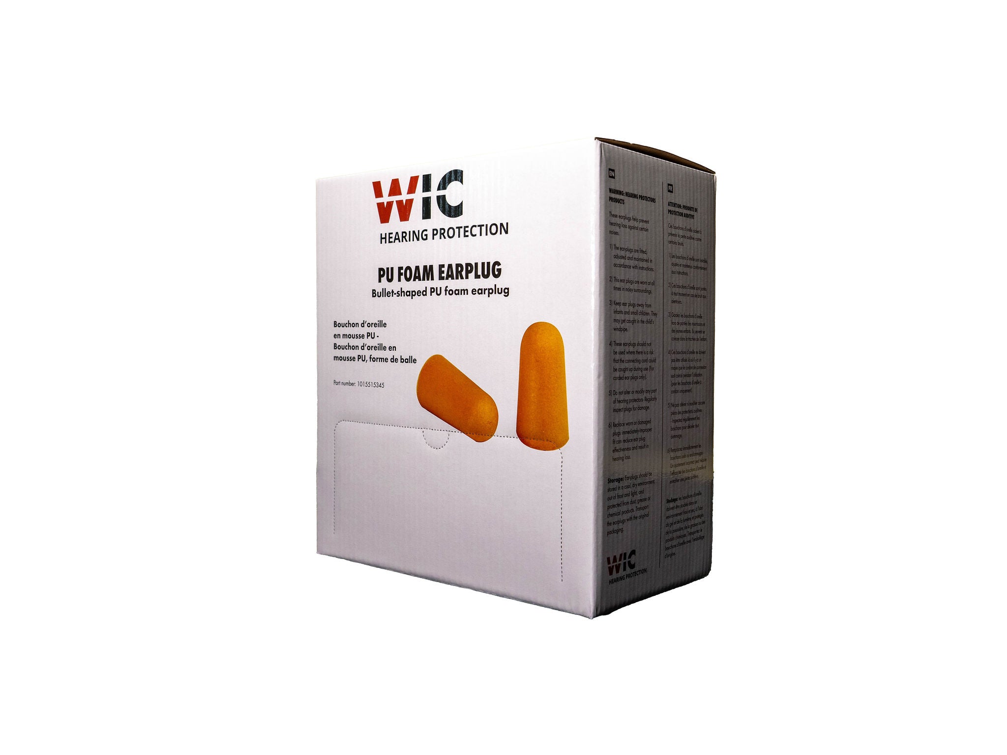 Pair of 200, 400/Box Orange NRR 32 dB Bullet Uncorded Disposable Earplugs – Ear Protection