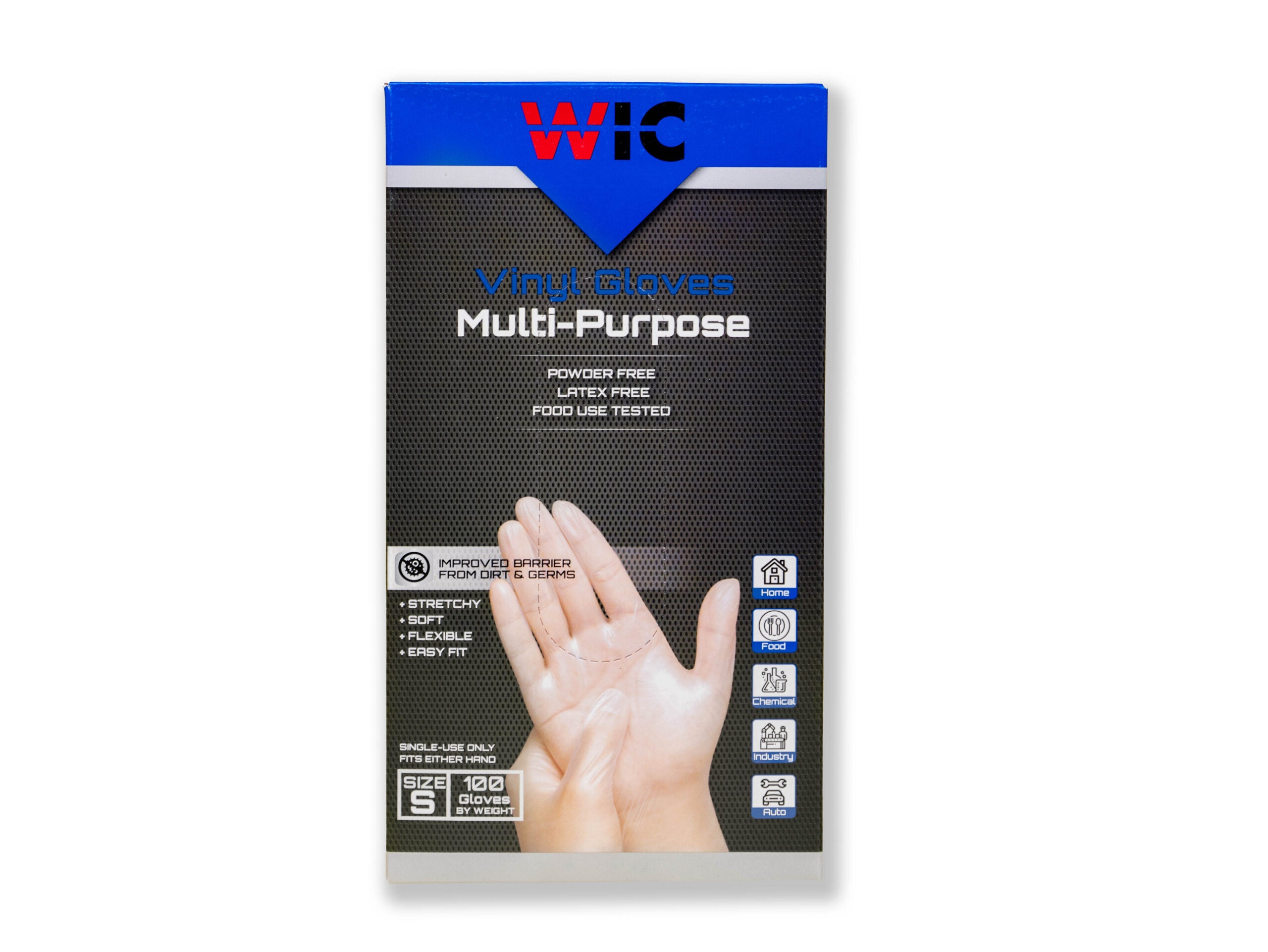 Multi-Purpose Clear Vinyl Gloves | Food Safe – 4mil