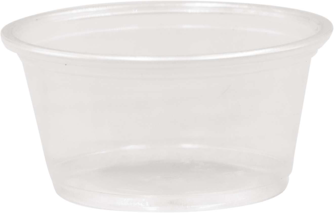 RitePak - 2 Oz Clear Plastic Portion Cups, 2500/Cs - PC200