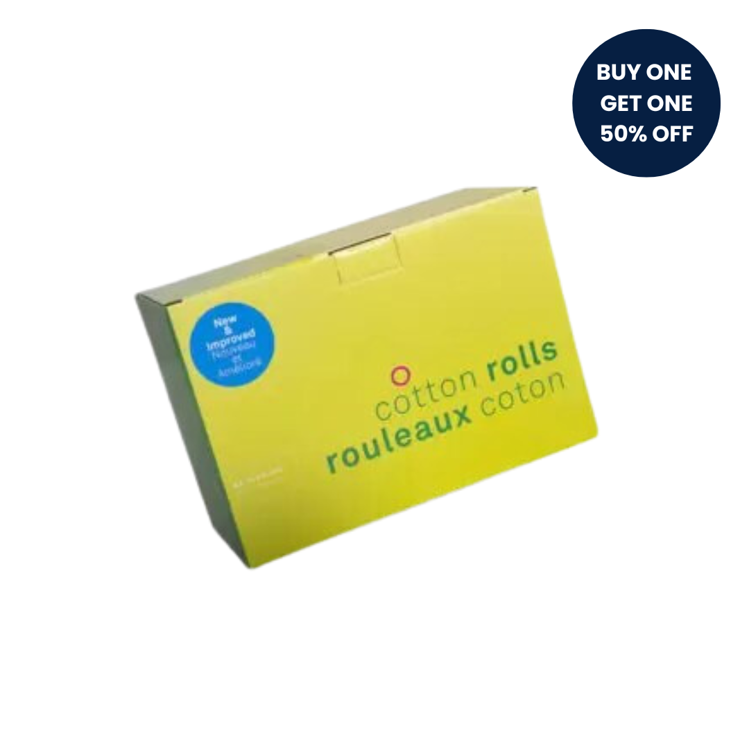 Aurelia® Dental Cotton Rolls – 1.5″ x 0.375″ – 2000/Box