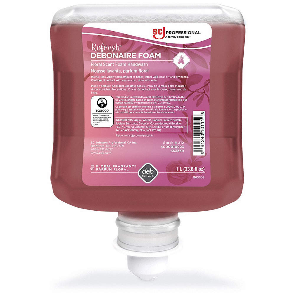 SCJ Refresh™ 2 L Debonaire Floral Scent Foam Handwash