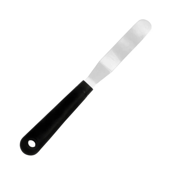 Fat Daddio's - 10" Stainless Steel Offset Spatula with Plastic Handle - SPAT-10OS