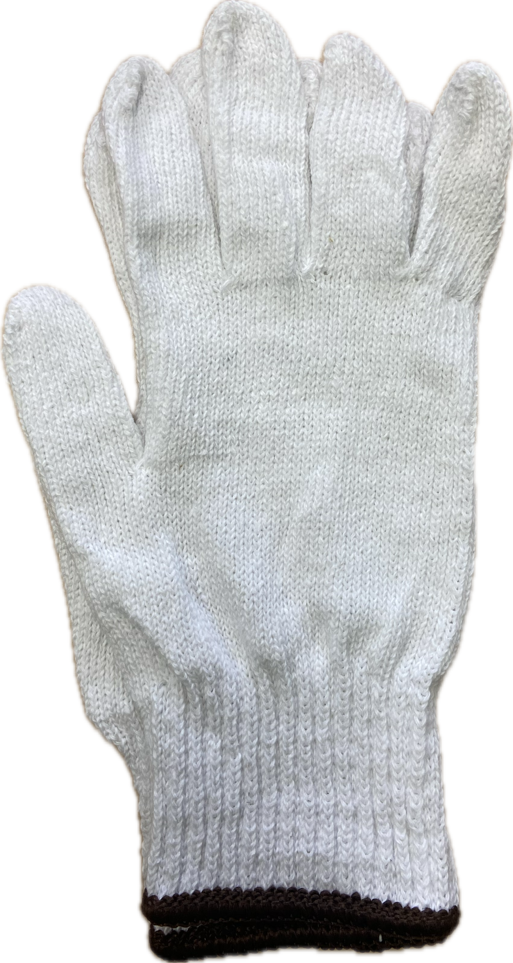 White Cotton Gloves, No Dots - 12 Pairs/pack | 25 packs in a case