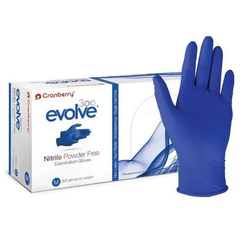 Cranberry Evolve 300 Powder-Free Nitrile Exam Gloves