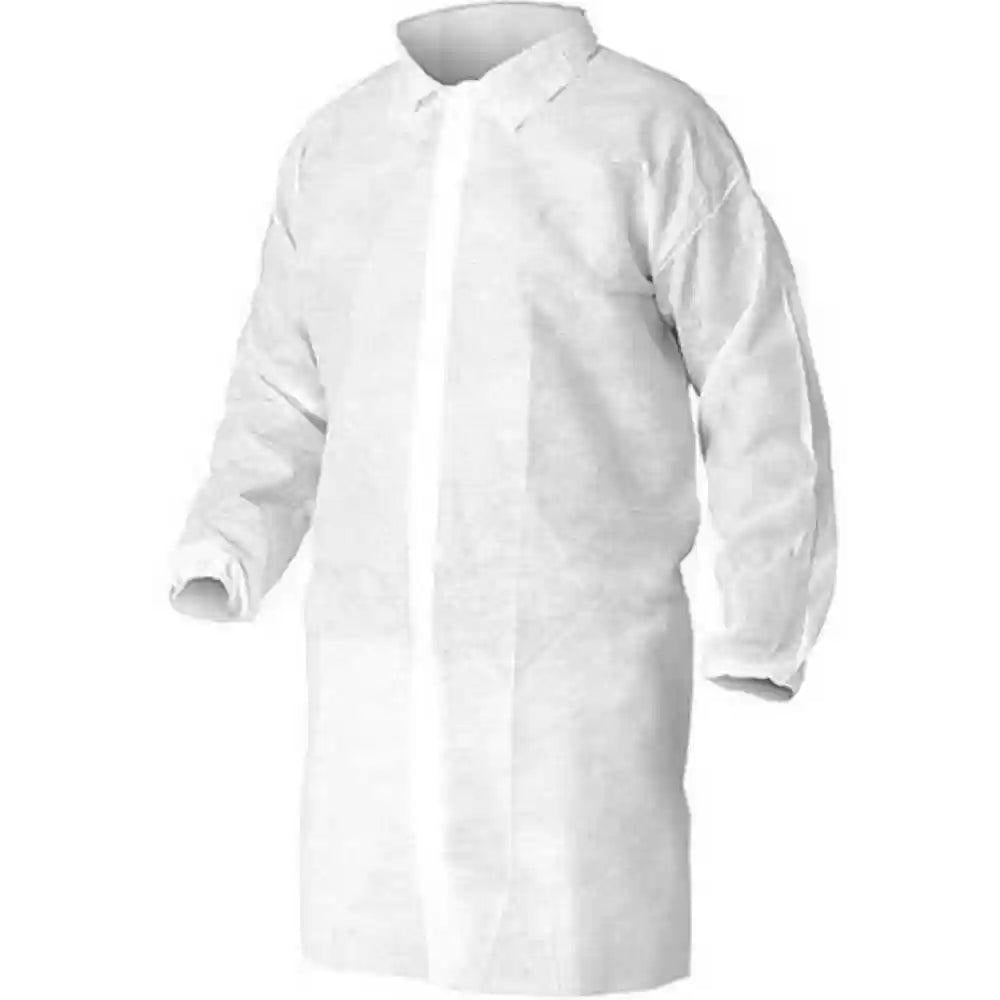 RiteTouch - White XL Size Non Woven Lab Coats, Pack of 30/Case - LCP2514