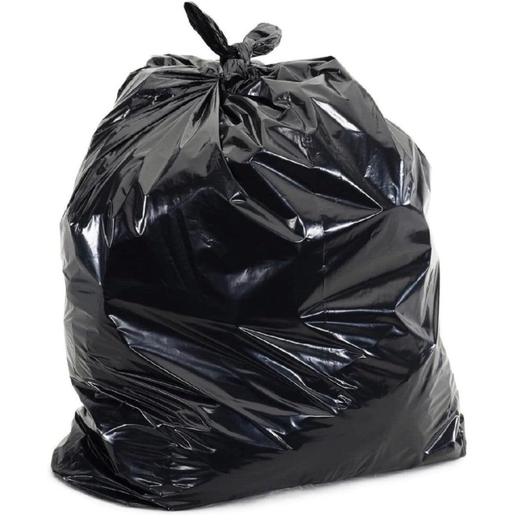 RiteSource - 30" x 38" Black Strong Industrial Grade Garbage Bag, 200Bg/Cs - G3038S