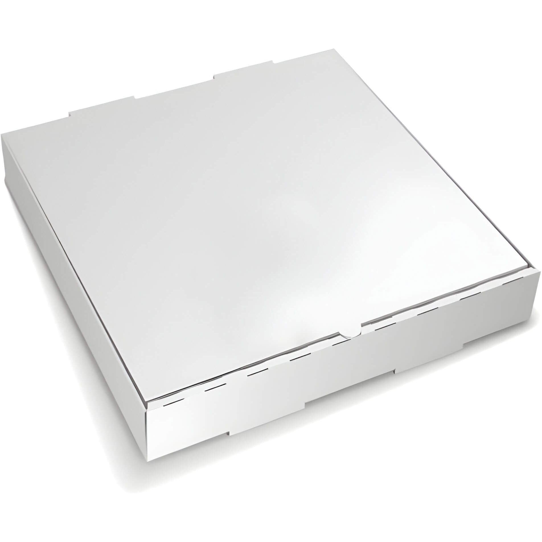 RiteBx - 12" x 12" White Cardboard Pizza Bx, 50/bn - PB1212