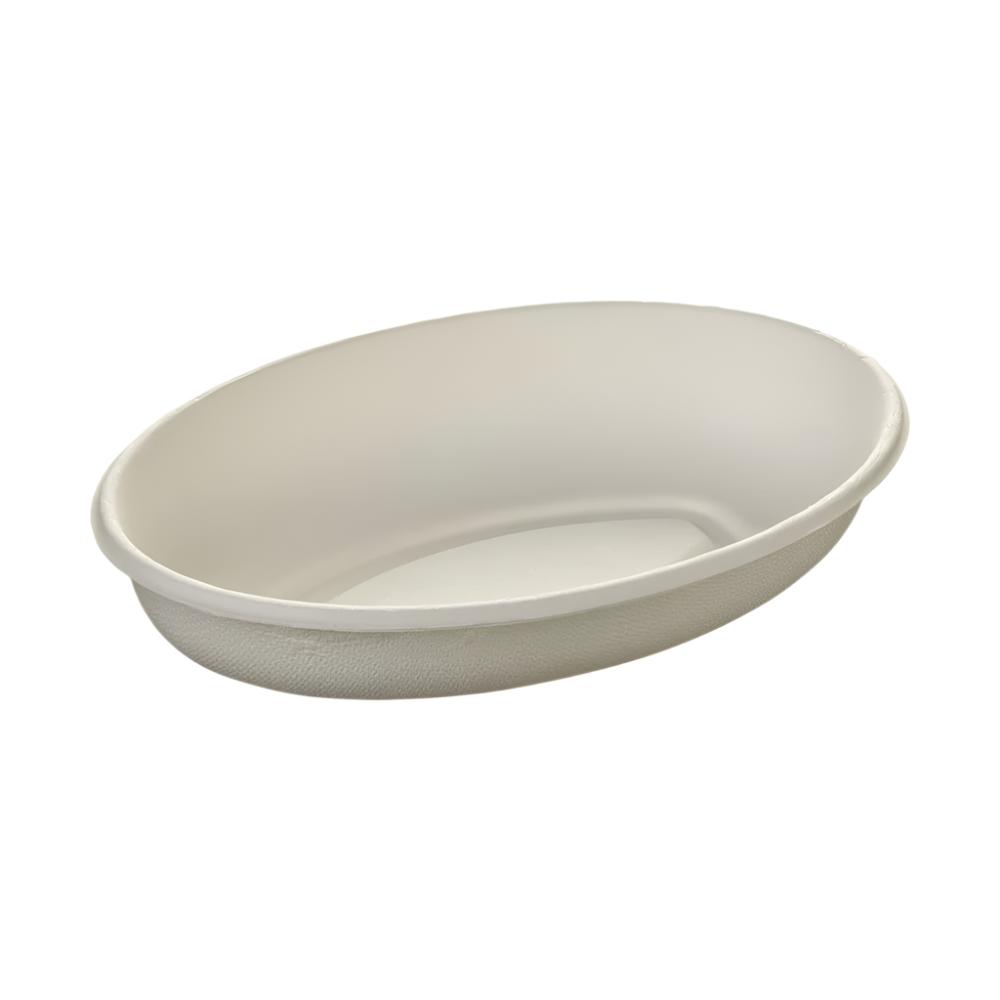 RiteEarth - 18 Oz Oval Sugarcane Bowl, 300/cs - BC8318