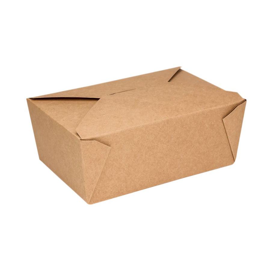 RiteEarth #4 Folding Paper Take Out Kraft - CF04K