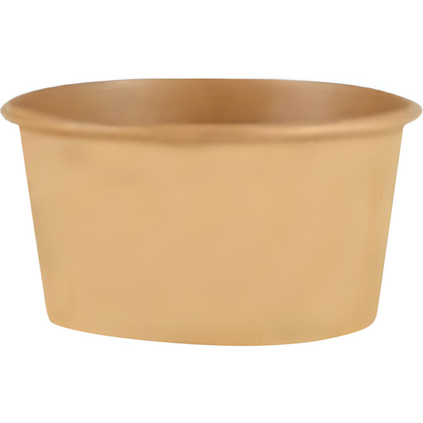 RiteEarth - 16 Oz Kraft Paper 1600 Series Food Container, 500/Cs - FC1616K