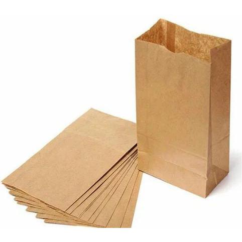 RiteEarth - 2 lb Paper Bag Kraft, 500/Bn - PB020K