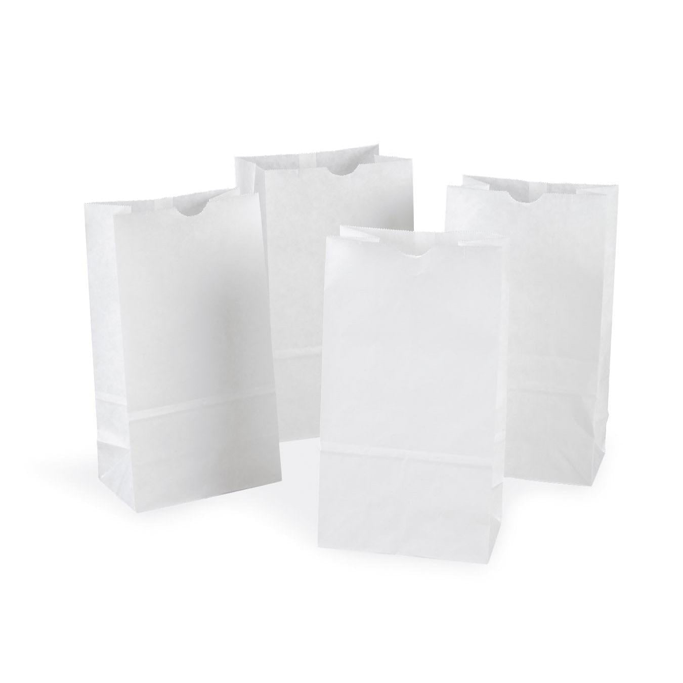 6lb Paper Bag White - PB060W