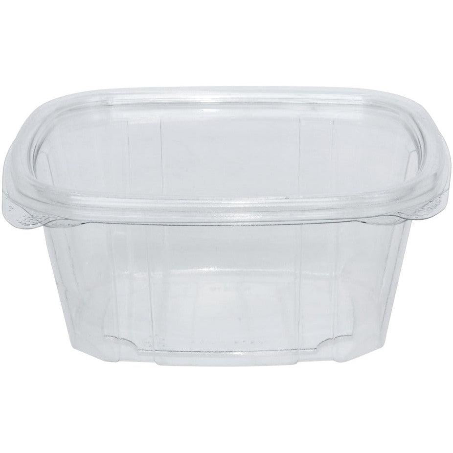 RitePak - 16 Oz Clear Hinged Deli Container, 200/cs - DH16