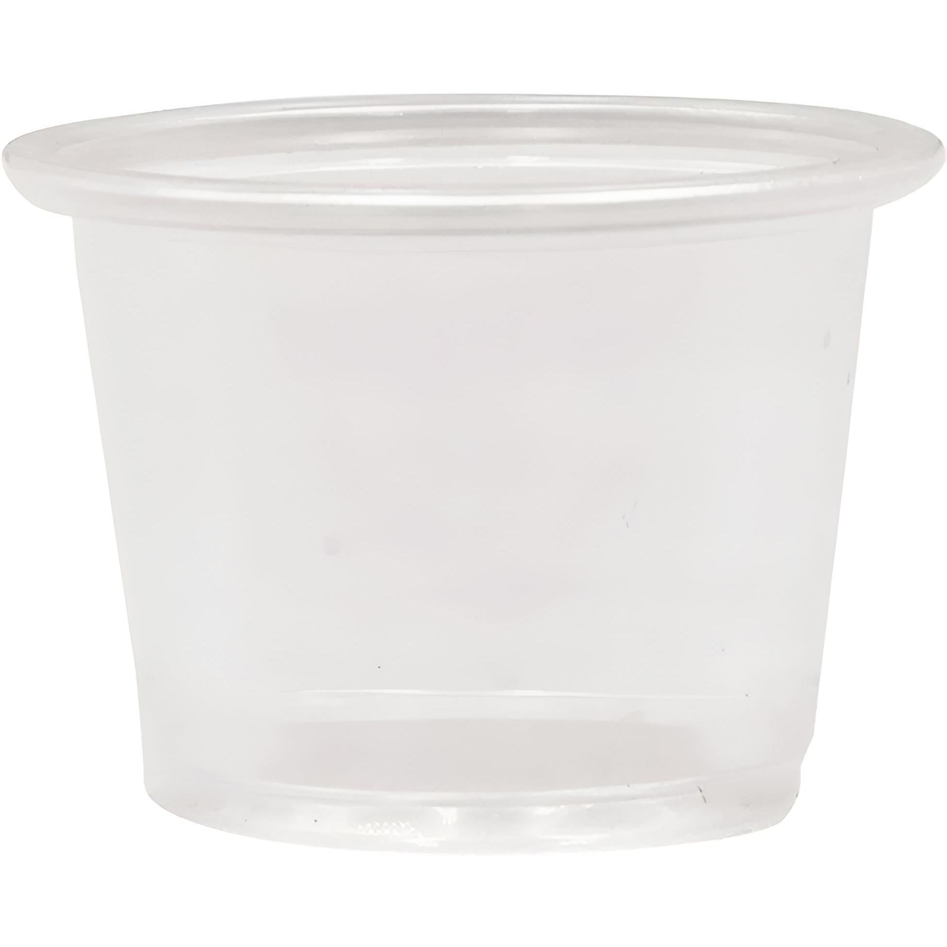 RitePak - 3/4 Oz Clear Plastic Portion Cups, 2500/Cs - PC075