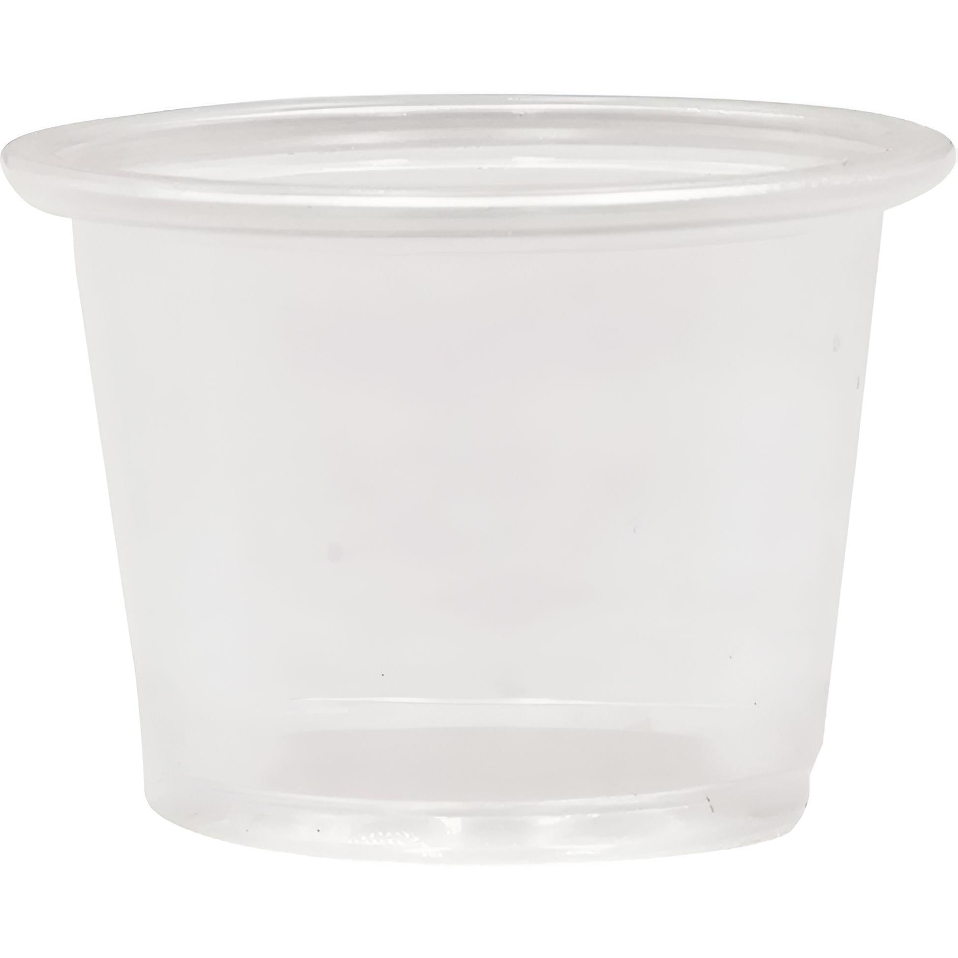 RitePak - 1 Oz Clear Plastic Portion Cups - 2500/Cs - PC100