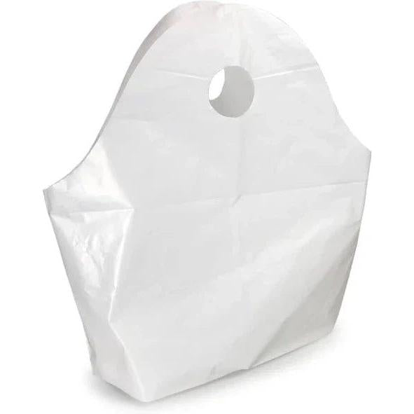 Ritesource - 17" x 16" x 5", 4 mil White Wave Top Bag, 250/Cs - 62617155RF