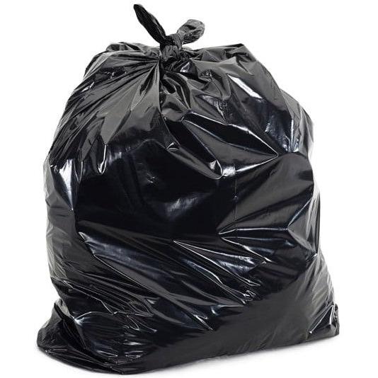 RiteSource - 26" x 36" Regular Black Garbage Bags, 250/Cs - L2636RB