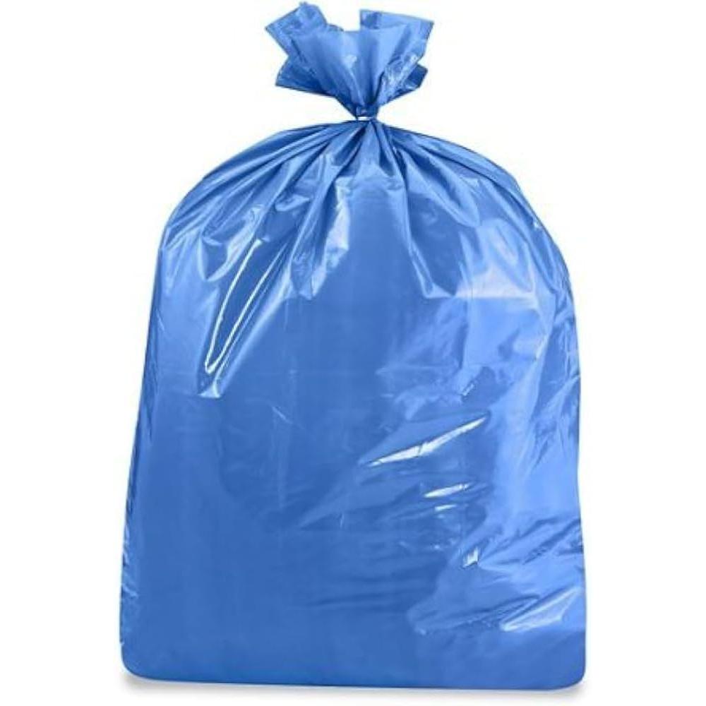 RiteSource - 42" x 48" Strong Blue Tint Garbage Bags, 200/Cs - B4248BUST