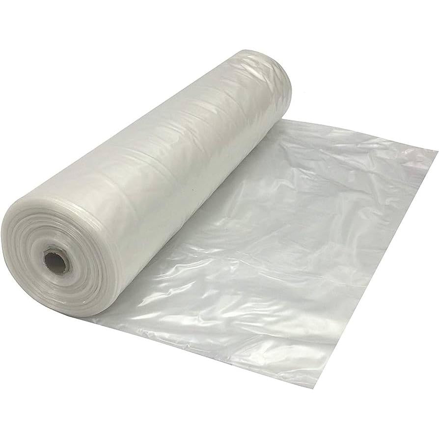 RiteSource - 30" x 32" x 60" 1.25 Mil Clear PTO Roll, 100 Bags per Roll - PTP303260