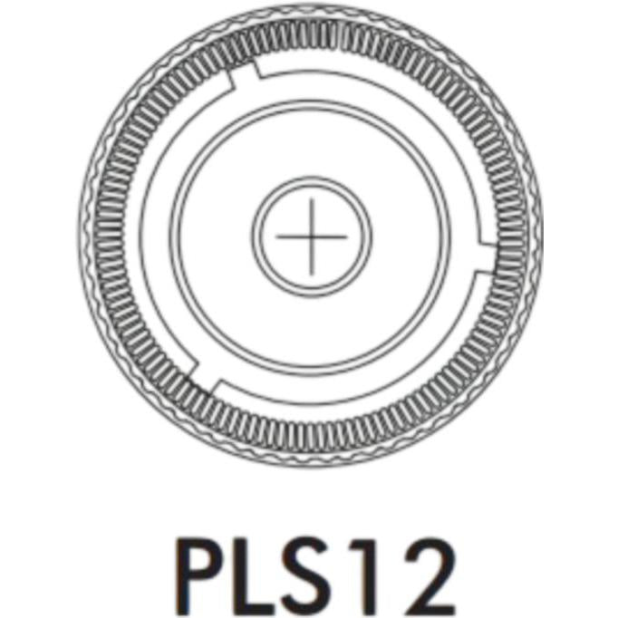 RiteWare - Straw Slot Lids For 12 Series PET Cup, 1000/Cs - PLS12