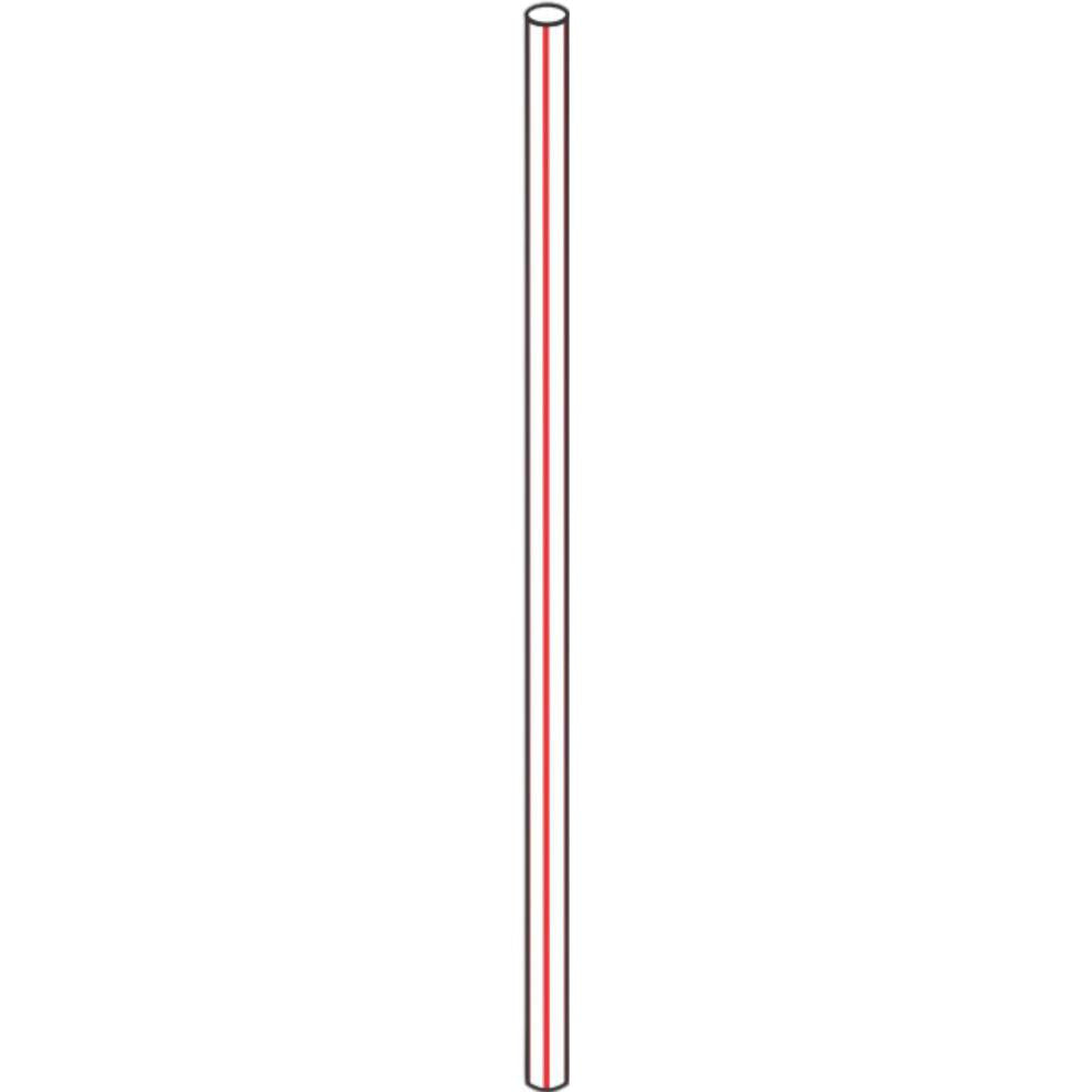 RiteWare - 6" White Sip & Mix Straws, Pack of 10000 - RWSP0600
