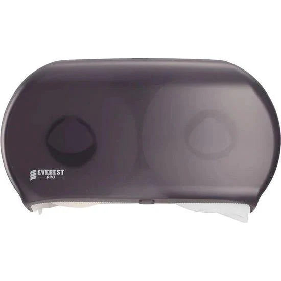 Everest Pro - 9" Classic Twin Jumbo Bath Tissue Dispenser - SJR4000TBK