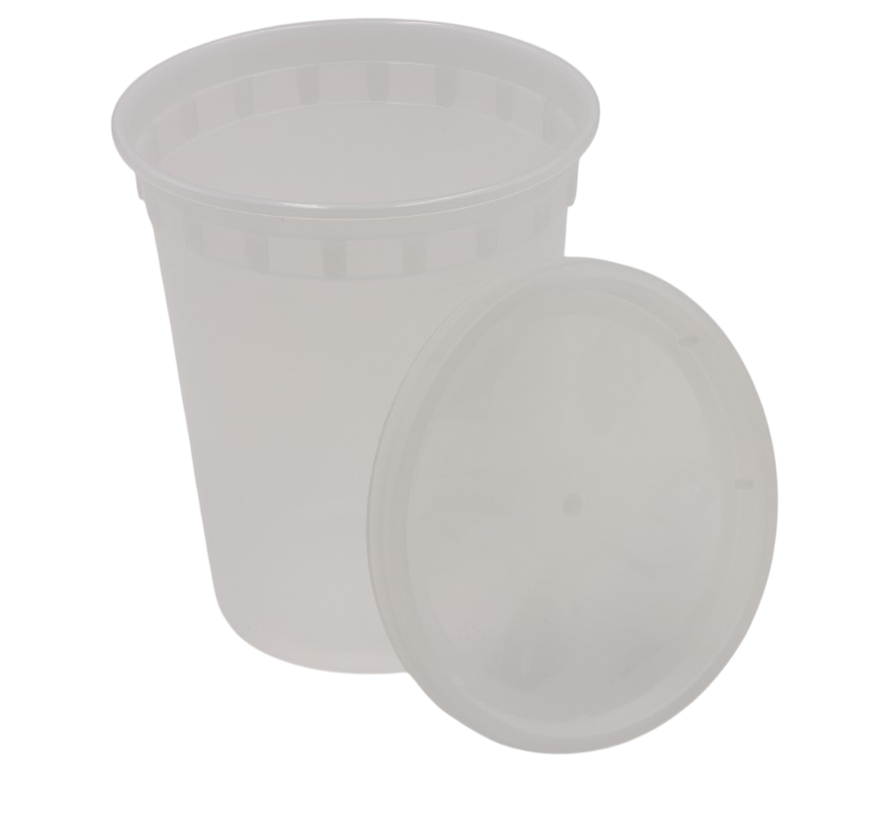 RitePak - 16 Oz Heavy Duty Deli Container Combo, 240/Cs - DI16C