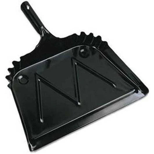 Tisa - 16" Black Metal Dustpan - TS0344