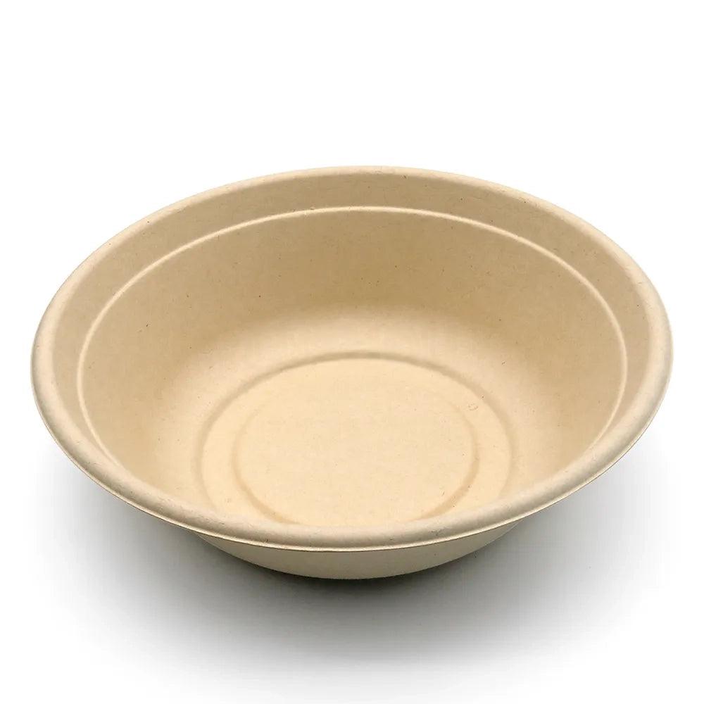 RiteEarth - 30 Oz. Round Sugarcane Bowl, 300/CS, 48CS/SK - REBC8030