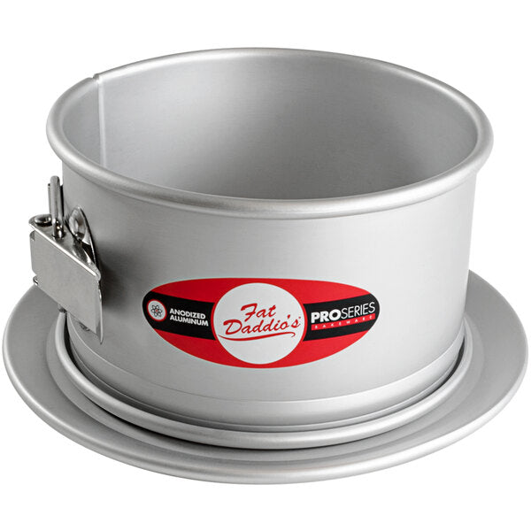 Fat Daddio's - ProSeries 6" x 3" Anodized Aluminum Springform Cake Pan - PSF-63