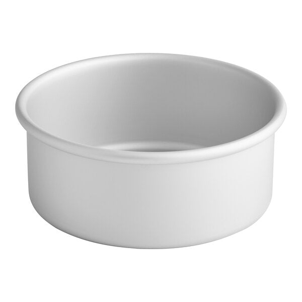 Fat Daddio's - ProSeries 7" x 3" Round Anodized Aluminum Straight Sided Cake Pan - PRD-73y)