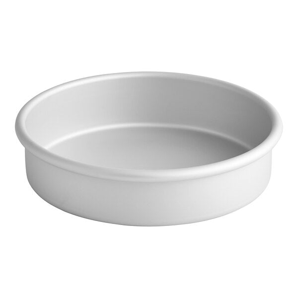 Fat Daddio's - ProSeries 8" x 2" Round Anodized Aluminum Straight Sided Cake Pan - PRD-82