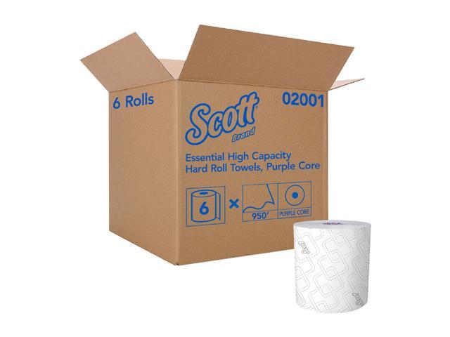 ESSENTIAL WHITE TOWEL 950FT | 6/CS – SCOTT