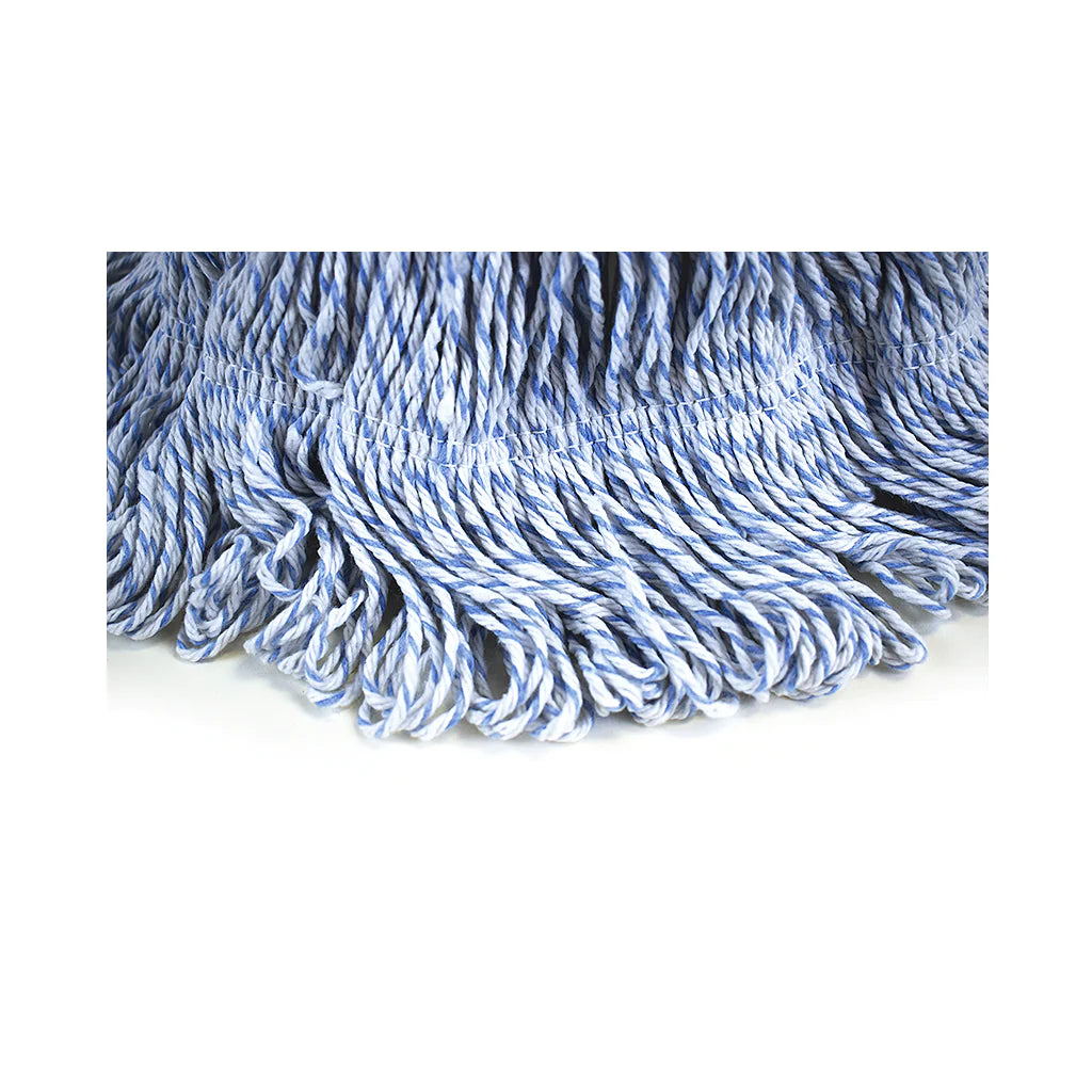 Wax-Pro® CandyStripe Finish Mop Small, Medium, Large Bagged