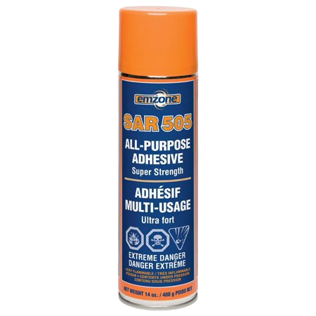 Emzone SAR 505 Super Strength All Purpose Adhesive, 14 oz/400 g