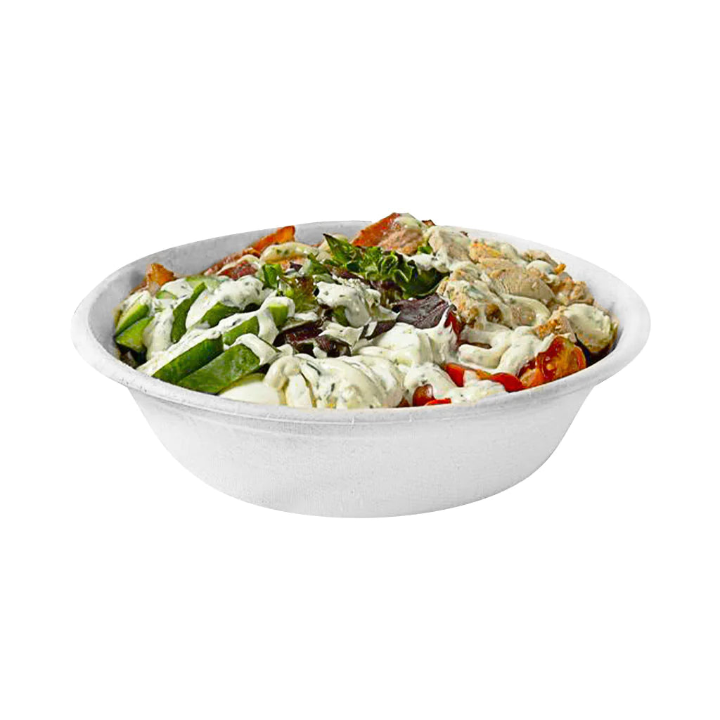 12oz Bagasse Bowls 4X125/ 500cs