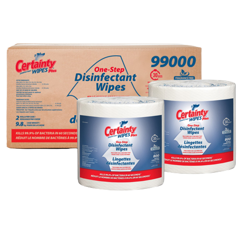 Certainty™ Plus Disinfectant Wipes (800 Count x 2)