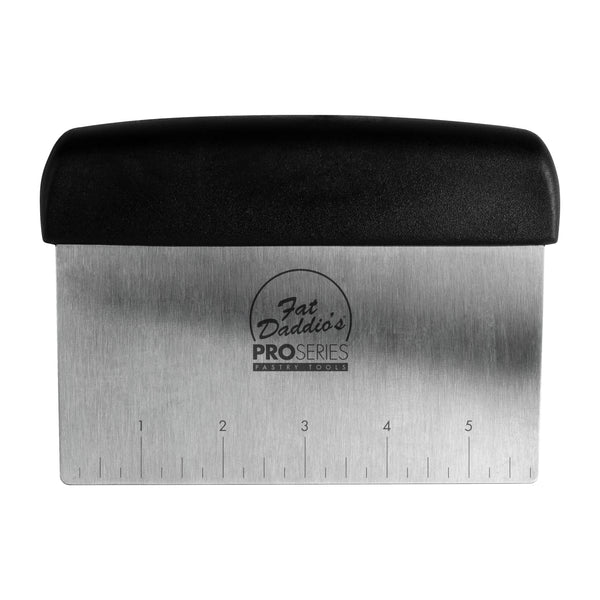Fat Daddio's - 4.5" x 6" Stainless Steel Bench Scrapers - BS-456