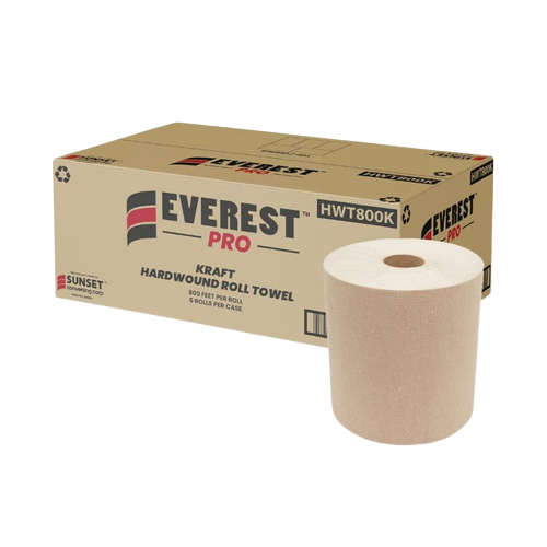 Everest Pro – 600 Feet White Roll Towel, 6 Rl/Cs – HWT600W